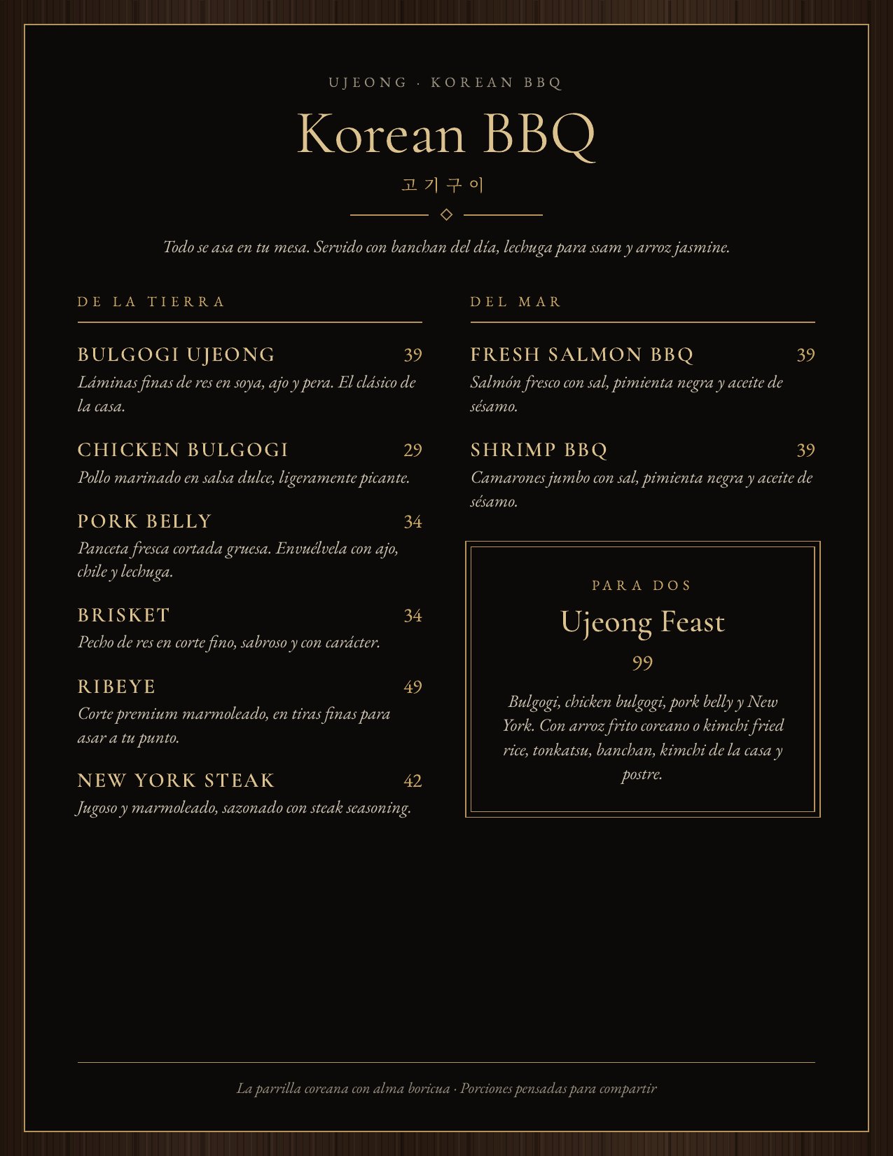 Menu page 4