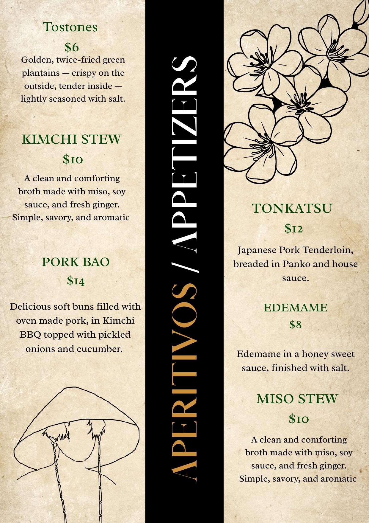 Menu page 3